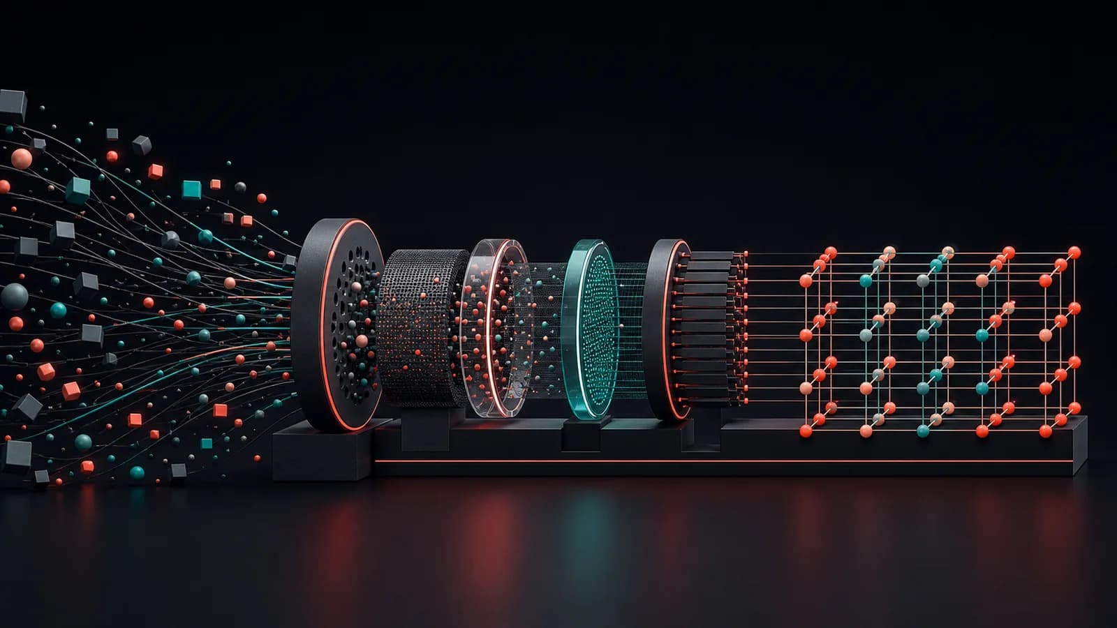 Editorial illustration for Data Engineering Foundations